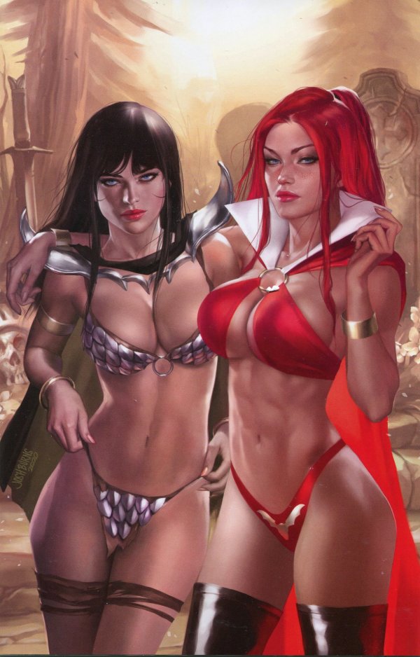Vampirella: The Dark Powers #4 (2021) - Exclusive Josh Burns "Day" Virgin Variant