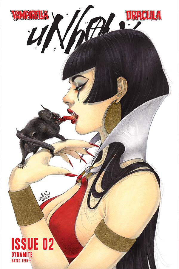 Vampirella / Dracula: Unholy #2 (2022) -Zoe Lacchei Variant