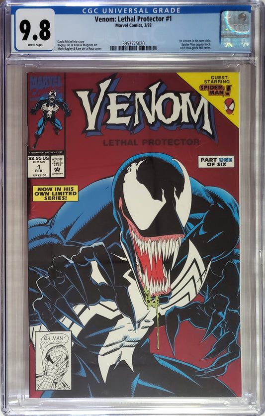 Venom: Lethal Protector #1 (1993) - CGC 9.8