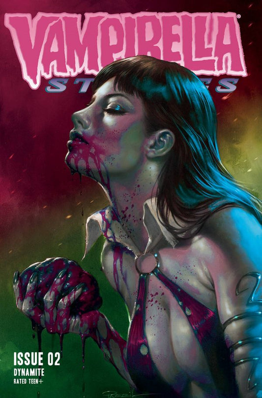 Vampirella Strikes #2 (2022) - Lucio Parrillo FOC Ultraviolet Variant