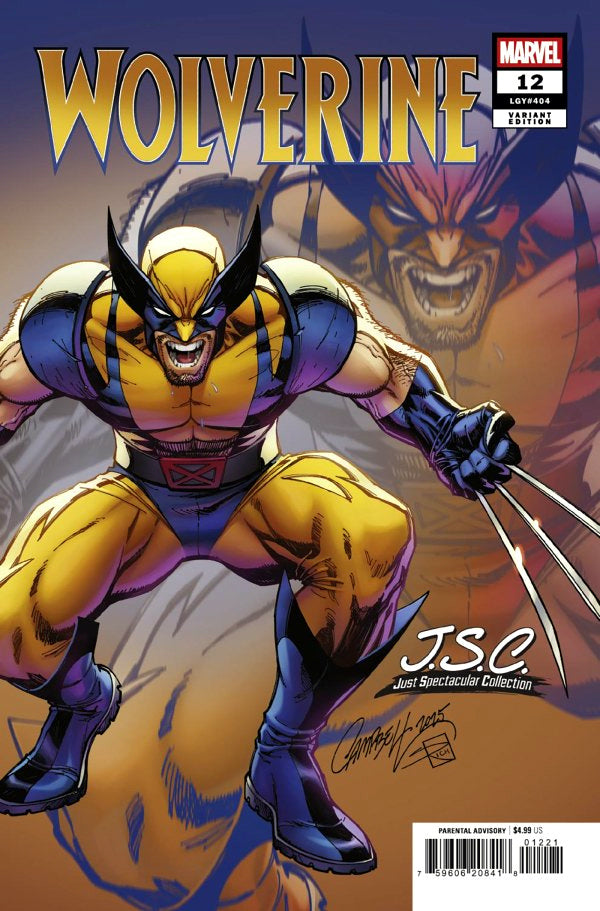 Wolverine #12 (2026) - J. Scott Campbell "Just Spectacular Collection" Variant