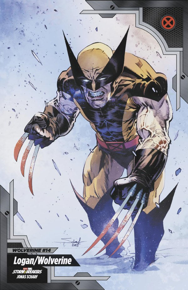 Wolverine #14 (2026) - Jonas Scharf "X-Men Trading Card" Variant