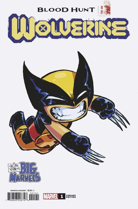 Wolverine: Blood Hunt #1 (2024) - Skottie Young "Big Marvels" Variant