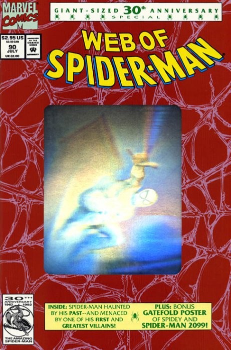 Web of Spider-Man #90 (1992) - 1st Printing - Polybagged