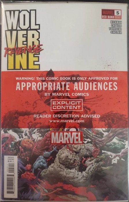 Wolverine: Revenge #5 Red Band Edition (2025)