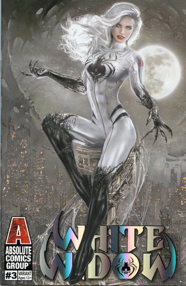 White Widow #3 (2019) - Exclusive Natali Sanders "Full Moon" Variant