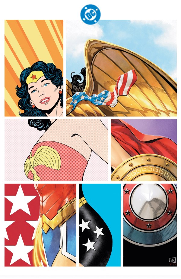 Wonder Woman Uncovered #1 (2024) - Daniel Sampere Foil Virgin Variant