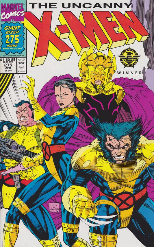 X-Men #275 (1991) - Gatefold Cover