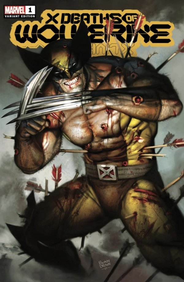 X Deaths Of Wolverine #1 (2022) - Exclusive Ryan Brown Variant