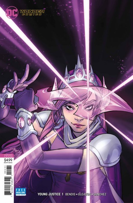 Young Justice #1 (2019) - Amy Reeder "Amethyst" Variant