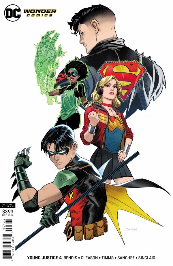 Young Justice #4 (2019) - Dan Mora Variant