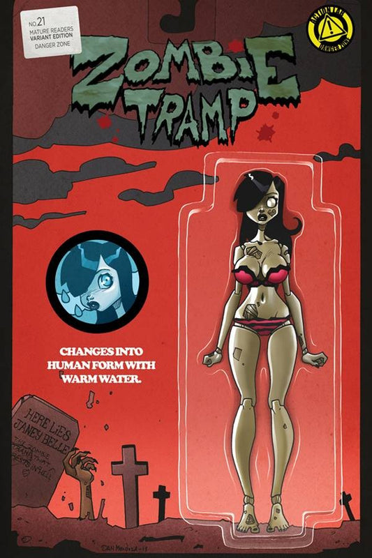 Zombie Tramp #21 (2016) - Action Figure Variant